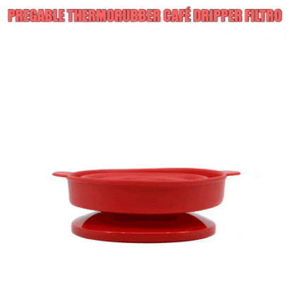 Pregable Thermorubber Café Dripper Filtro (Haga clic en la foto para ver la animación)