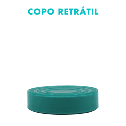 Copo Retrátil 150ml (Clique nas fotos para ver a animação)
